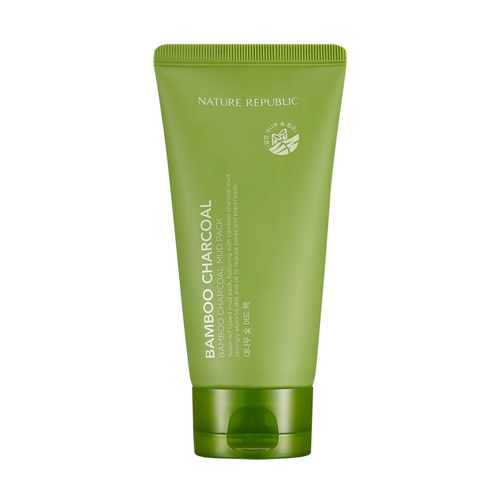 Nature Republic Bamboo Charcoal Mud Packs 150g